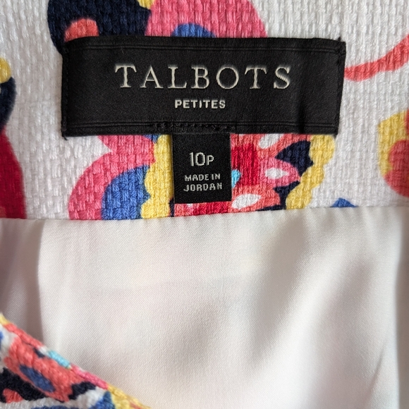 ✨NWOT Talbots Petites Paisley Skirt | Size 10P ✨ - Picture 4 of 5